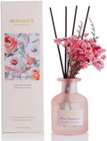 Reed Diffuser Set, Scent Diffuser with Sticks, Home Fragrance, Reed Diffuser for Bathroom, Shelf Decor, 4.06oz Jasmine Rose