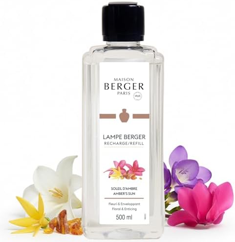 MAISON BERGER Lampe Berger Refill, 500 ml, Amber’s Sun