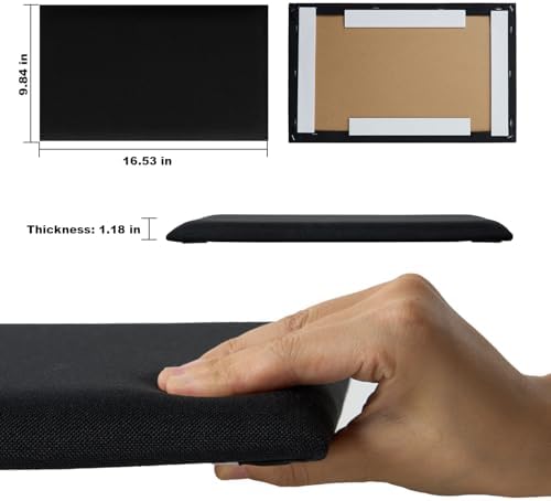 Linen Peel and Stick Headboard, Soundproof Anti-Collision Wall Panel