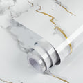 Marble Contact Paper Gold Peel and Stick Wallpaper for Kitchen Countertop