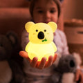 Slumber Pal, Koala Silicone Squishy Night Light for Kids, Cute Night Lamp