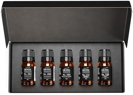 AirScent Hotel Diffuser Oil Gift Set - Buyers Best Picks 5 Pack - 10 mL