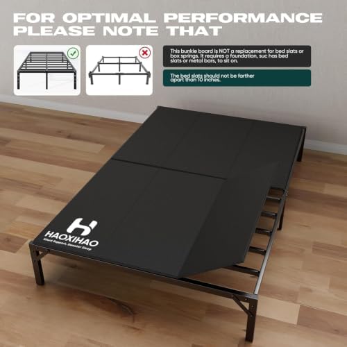 Bunkie Board Twin Size(38x75) Heavy-Duty Bed Boards for Under Mattress