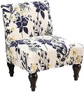 Eco-Ancheng Armless Chair Slipcover Removable Armless Accent Chairs Covers Washable Armless Slipper Chair Slipcover Printed Armless Chair Furniture Protector Covers for Living Dining Room Hotel