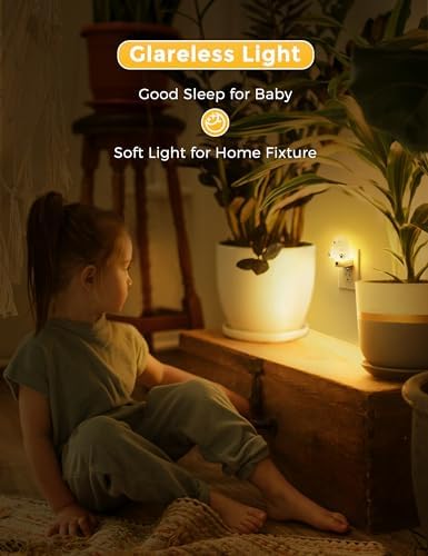 L LOHAS LED Night Light for Kids, 3D Cute Bear Night Light Plug in