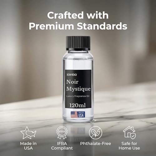 Noir Mystique Diffuser Oil Refill, Edition Hotel Inspired, 120 mL