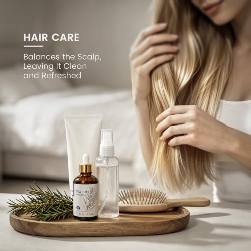 HIQILI Tea Tree Oil for Nail & Skin Care, Strengthens Nail, Soothes Toenail
