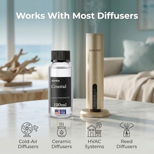 Coastal Cabana Hotel Diffuser Oil Refill 120 mL, Jasmine Bergamot