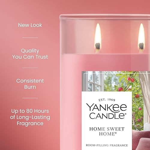 Yankee Candle Home Sweet Home Scented Candle, Large Tumbler, 20oz (Pack of 4)