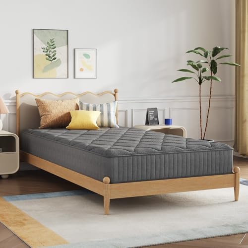 Novilla 8 Inch Twin Size Mattress,Twin Hybrid Mattress