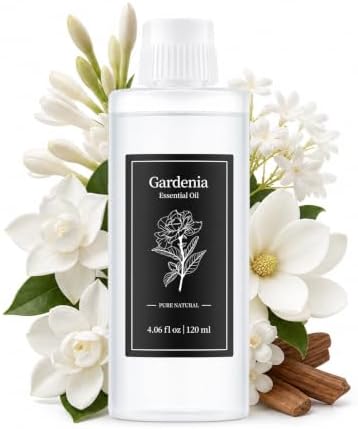 4.06 fl oz (120ml) Essential Oil for Diffusers M60 (Gardenia)