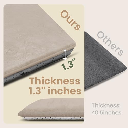 Huloo Sleep Giant 118"x158" Baby Play Rug for Floor(Beige)