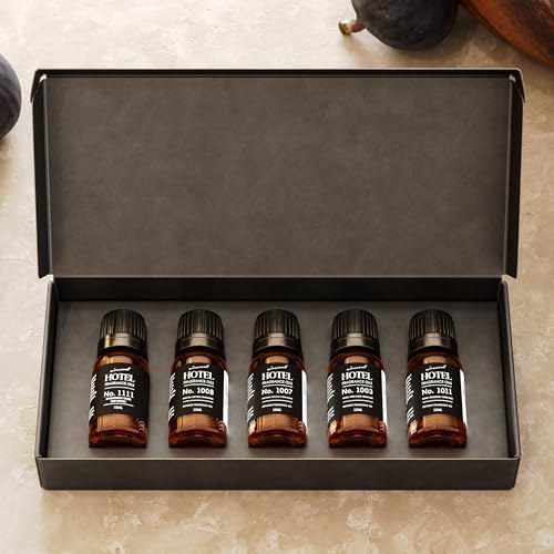 AirScent Hotel Diffuser Oil Gift Set - Most Popular 5-Star Hotel Scents