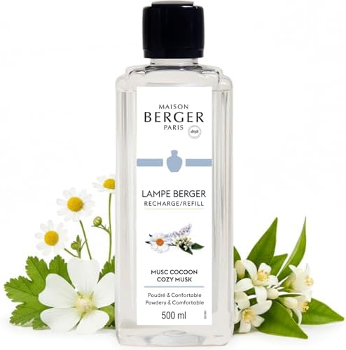 MAISON BERGER Lampe Berger Refill, 500 ml, Cozy Musk