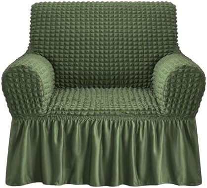 NICEEC Arm Chair Covers Armchair Covers Universal Slipcovers with Skirt