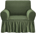 NICEEC Arm Chair Covers Armchair Covers Universal Slipcovers with Skirt