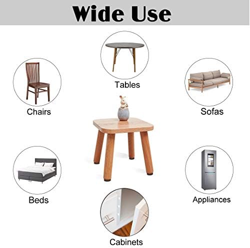 Felt Furniture Pads 136 Pieces, Furniture Pads for Hardwood Floors, 5mm Thick Floor Protectors for Furniture Legs, Felt Pads for Furniture, Floor Savers for Furniture in a Case