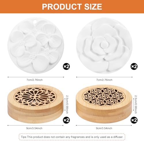 Essential Oil Diffuser Stone, Diffuser for Essential Oils Great for Decorating at Home, Office or Car, and Gift-Giving (4)