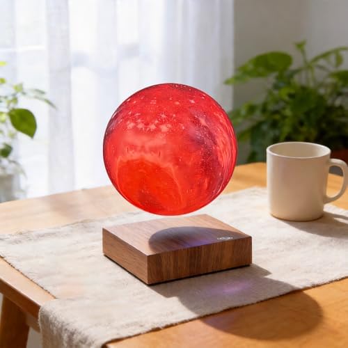 Levitating Moon Lamp, 3D Illusion Moon Lamp with Remote Control, LED Galaxy Lamp for Bedroom Living Room Decoration, Unique Gifts for Kids Lover Friends