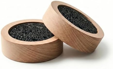 CUIYAKI 2Pcs Essential Oil Diffuser for Desk Office, Passive Lava Rock Diffuser for Aromatherapy, Small Personal Air Freshener for Nightstand, Safe for Sauna & Spa