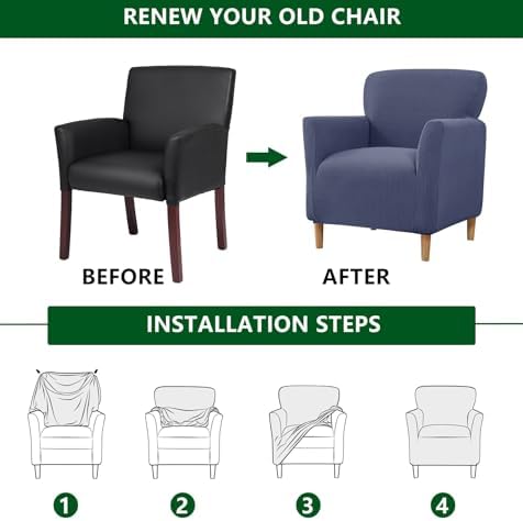 CRFATOP Accent Chair Cover, Stretch Armchair Slipcover for Living Room,B11