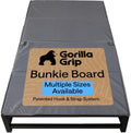 GORILLA GRIP Bunkie Board, Patented Design Under Mattress Support, Twin