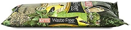 Kaytee No Mess Finch Seed and Nyjer Blend, Attracts Goldfinches, Chickadees, Junos, Finches and Other Wild Birds, 8 Pounds (Pack of 2)