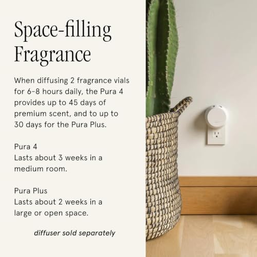Pura x Studio McGee Home Diffuser Refill, 2 Pack, Seaside Terrace
