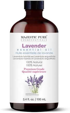 Majestic Pure Lavender Essential Oil for Diffuser - 3.4 Fl Oz