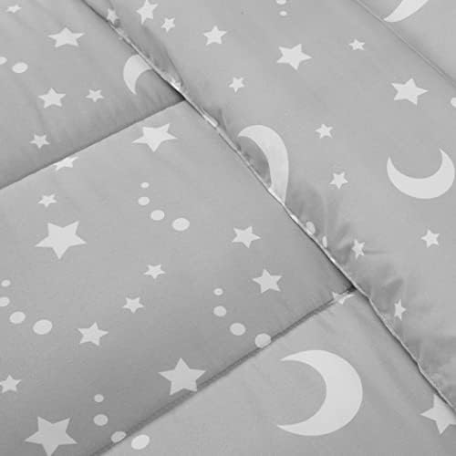 Utopia Bedding 3 Pc Kids Twin Comforter Set, Moon Star