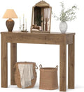 Armocity Small Console Table for Entryway, 32" Farmhouse Narrow Sofa Table