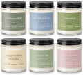 Scented Candles Gift Set,6 Pack Spring Summer Soy Wax Aromatherapy Candles