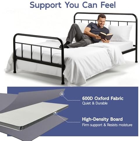 Full Bunkie Board, 54 x 75 in, 10mm Lightweight Support