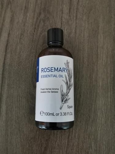 HIQILI Rosemary Essential Oil for Hair Care, Diffuser & Aromatherapy