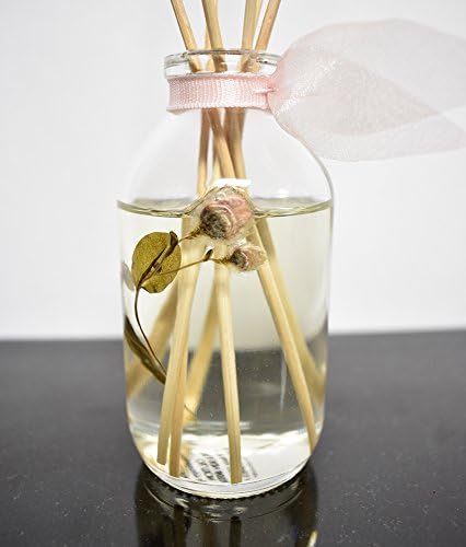 Reed Diffuser Set - Pink Peony Scented Diffuser with Sticks