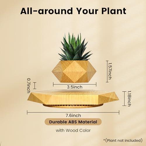 Magnetic Levitation Floating Plant Pot, Magnetic Levitating Plant Pot
