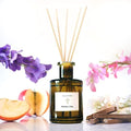 PRISTINE Maldives Villa/Inspired by Marriott Hotel Reed Diffuser for Home | Citrusy Grapefruit, Apple/Ocean Breeze/Sandalwood Oil Reed Diffuser Set & Reed Diffuser Sticks | Home Decor Scent Diffuser