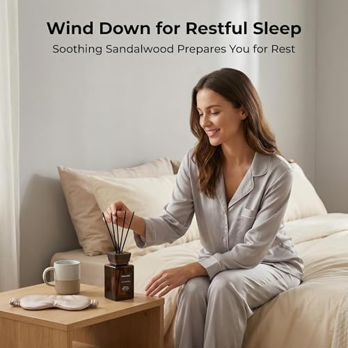 Sandalwood Reed Diffuser, 5.2 Fl Oz