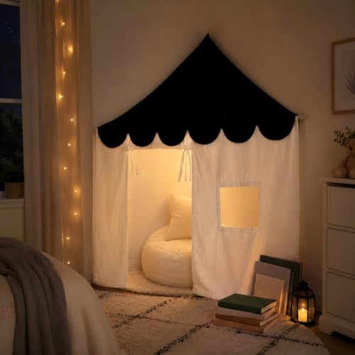 Reading Nook Tent Large Flax Reading Corner Canopy Decoration