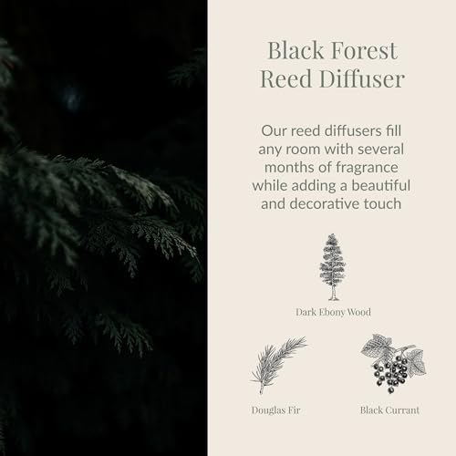 Archipelago Botanicals Black Forest Reed Diffuser, 7.85 fl oz
