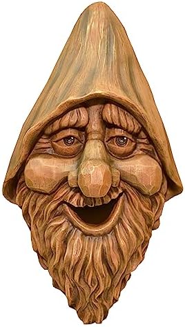 Red Carpet Studios Outdoor Tree Face Birdhouse, 13.5", Harry