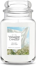 Yankee Candle Clean Cotton Scented Candle, 22oz Large Jar