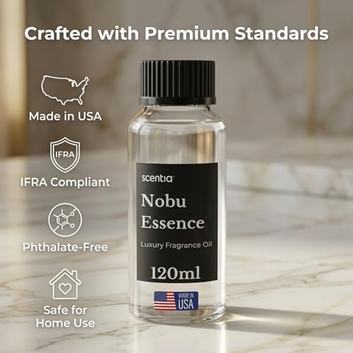 Nobu-Inspired Diffuser Oil Refill, Jasmine Lily Sandalwood, 120 mL