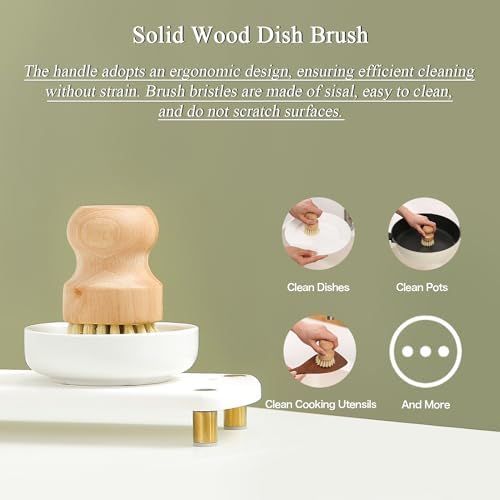 MOMEEMO Soap Dispenser Set Comes with Stainless Steel Pumps, Gold & White