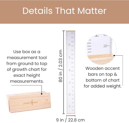 Growth Chart for Kids, Height Chart for Kids, Kids Height Wall Chart