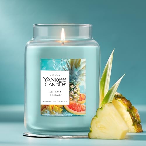 Yankee Candle Bahama Breeze Scented Candle, 22oz Large Jar