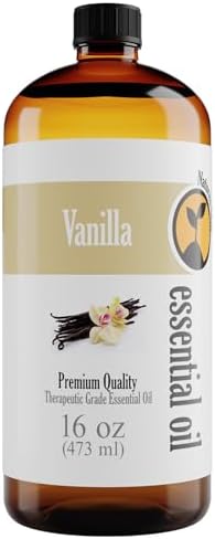Natures-Star - Vanilla Essential Oil (Bulk 16oz) Therapeutic Grade for Aromatherapy, Diffuser, Soap Making, Candles