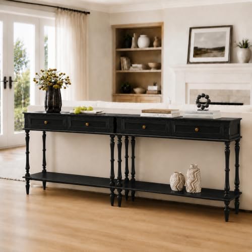 ARTPOWER Console Table for Entryway with 2 Drawer Set of 2,10 mins Assembly