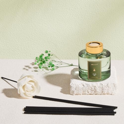 Airkeep Flower Reed Diffuser Set, Fresh Air Diffuser Set, 5.07 Fl.oz (150ml), Home Fragrance, Bathroom, Bedroom & Home Décor, Air Freshener