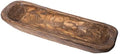 Decorative Wooden Dough Bowl Decor Approx 20 Inch, Hand Carved Spanish Oak